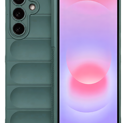 Samsung Galaxy S26 FE Optimum Silikon Kılıf - Koyu Yeşil
