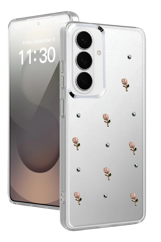 Samsung Galaxy S26 Fiyonk Desenli Kapak Kılıf - Desen 6