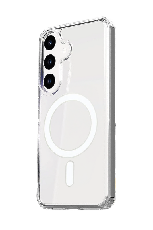 Samsung Galaxy S26 Magneticsafe Şeffaf Silikon Kılıf 2
