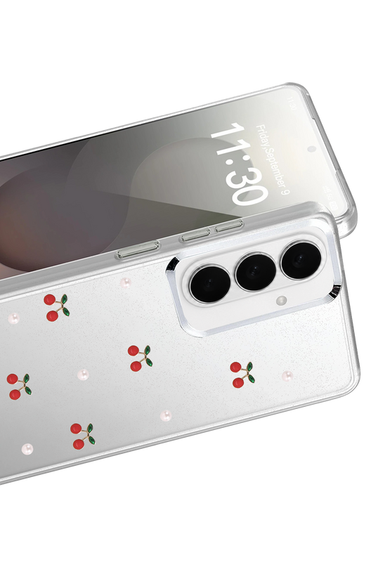 Samsung Galaxy S26 Plus Fiyonk Desenli Kapak Kılıf - Desen 9 2