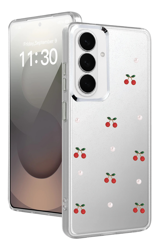 Samsung Galaxy S26 Plus Fiyonk Desenli Kapak Kılıf - Desen 9