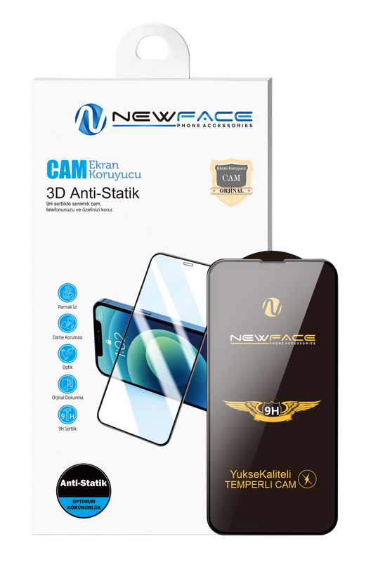 Samsung Galaxy S26 Ultra 3D Antistatik Cam Ekran Koruyucu