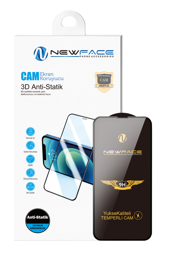 Samsung Galaxy S26 Ultra 3D Antistatik Cam Ekran Koruyucu