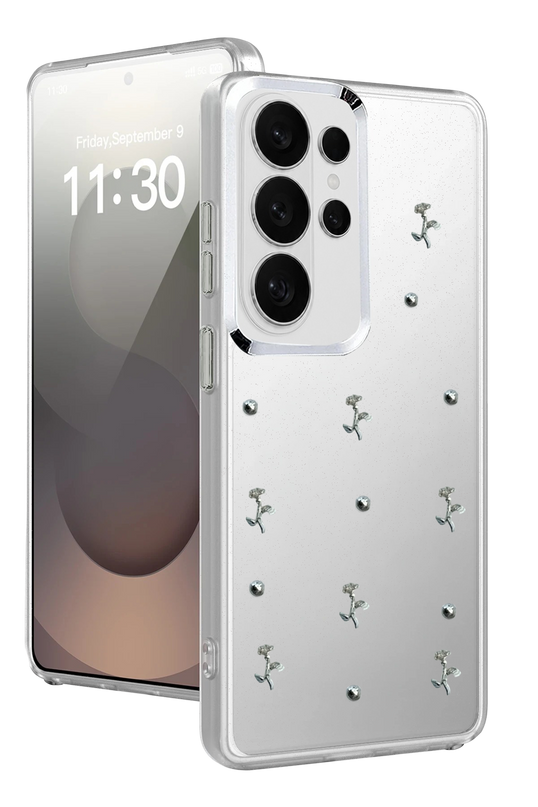 Samsung Galaxy S26 Ultra Fiyonk Desenli Kapak Kılıf - Desen 4