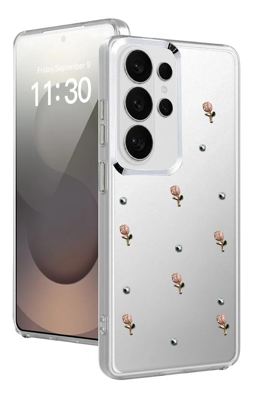 Samsung Galaxy S26 Ultra Fiyonk Desenli Kapak Kılıf - Desen 6