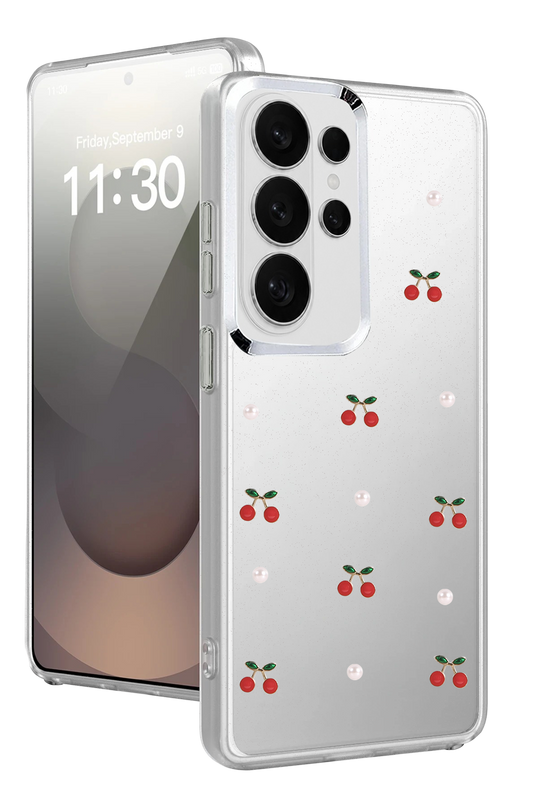Samsung Galaxy S26 Ultra Fiyonk Desenli Kapak Kılıf - Desen 9