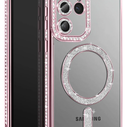 Samsung Galaxy S26 Ultra Joke Simli Magneticsafe Kılıf - Pembe