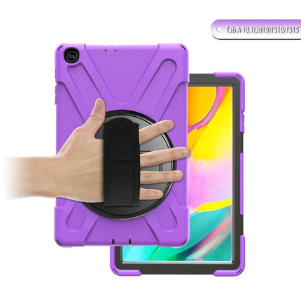 Samsung Galaxy T510 Tab A 10.1 Amazing Tablet Kapak Kılıf - Mor 4