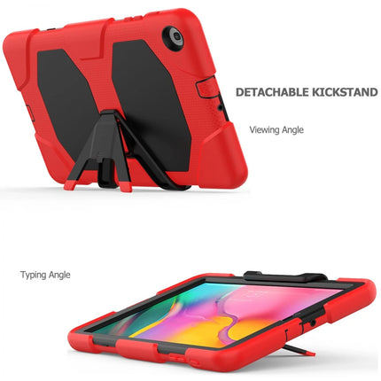 Samsung Galaxy T510 Tab A 10.1 Griffin Tablet Kapak Kılıf - Kırmızı 6