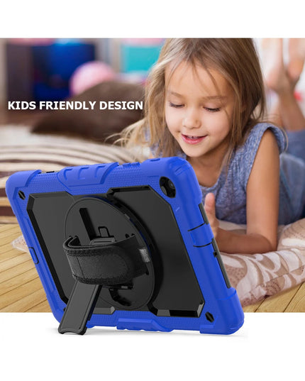 Samsung Galaxy T510 Tab A 10.1 Pars Tablet Kapak Kılıf - Mavi 6