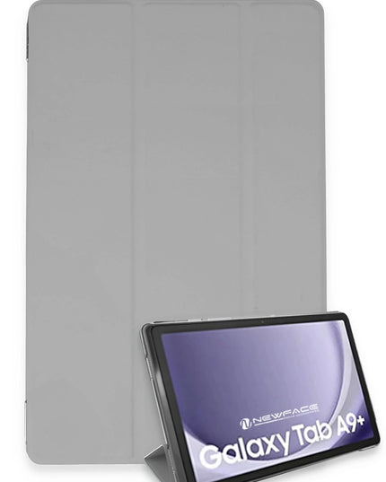 Samsung Galaxy Tab A9 Plus Tablet Smart Kılıf - Gri