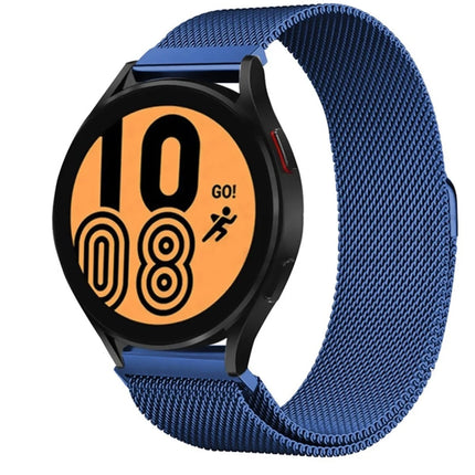 Samsung Galaxy Watch 4 Metal Mıknatıslı Kordon - Mavi