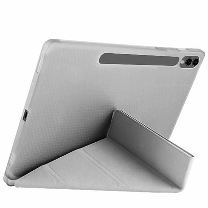 Samsung Galaxy X510 Tab S9 FE 11 Kalemlikli Mars Tablet Kılıfı - Koyu Gri 2
