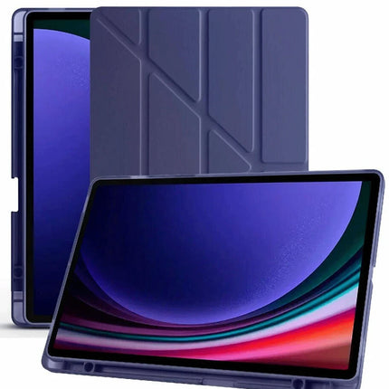 Samsung Galaxy X510 Tab S9 FE 11 Kalemlikli Mars Tablet Kılıfı - Lacivert 4