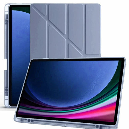 Samsung Galaxy X510 Tab S9 FE 11 Kalemlikli Mars Tablet Kılıfı - Lavender 4