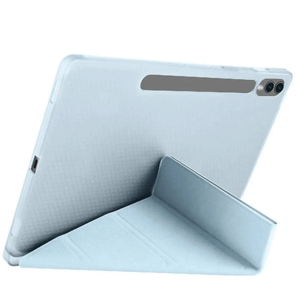 Samsung Galaxy X510 Tab S9 FE 11 Kalemlikli Mars Tablet Kılıfı - Mavi 2