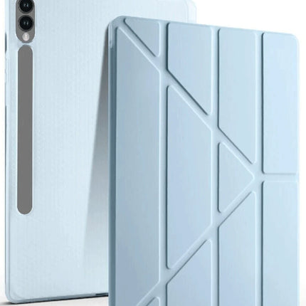 Samsung Galaxy X510 Tab S9 FE 11 Kalemlikli Mars Tablet Kılıfı - Mavi