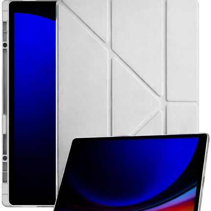 Samsung Galaxy X730 Tab S11 Kalemlikli Mars Tablet Kılıfı - Gri