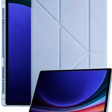 Samsung Galaxy X730 Tab S11 Kalemlikli Mars Tablet Kılıfı - Mavi