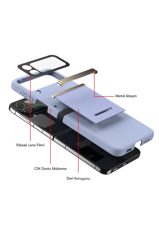 Samsung Galaxy Z Flip 4 Belt Flip Kapak Kılıf 2