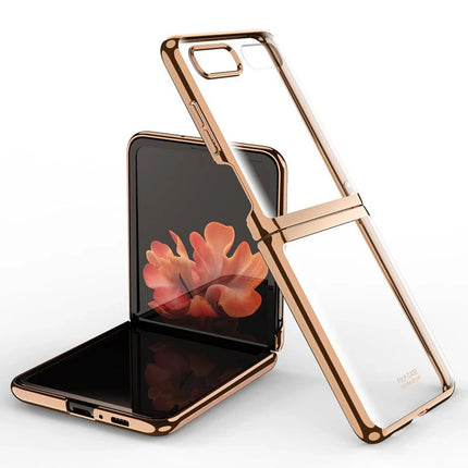 Samsung Galaxy Z Flip 4 Fold Element Kapak Kılıf - Gold