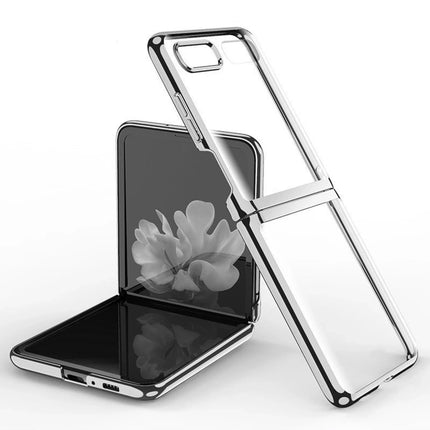 Samsung Galaxy Z Flip 4 Fold Element Kapak Kılıf - Gümüş