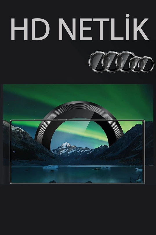 Samsung Galaxy Z Flip 5 Valdez Metal Kamera Lens - Krem 2
