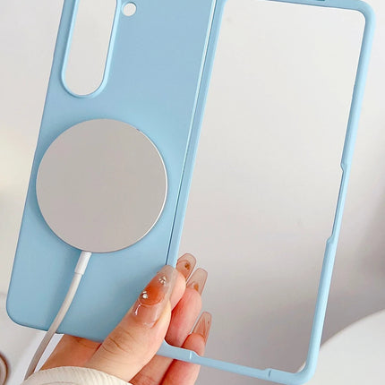Samsung Galaxy Z Fold 5 Mata Fold Kapak Kılıf - Lila 6