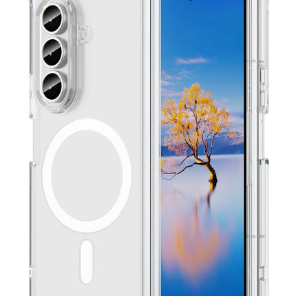 Samsung Galaxy Z Fold 7 Magneticsafe Şeffaf Silikon Kılıf
