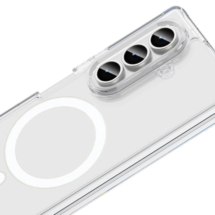 Samsung Galaxy Z Fold 7 Magneticsafe Şeffaf Silikon Kılıf 4