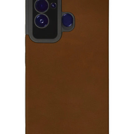 Tecno Pova Neo Loop Deri Silikon Kılıf - Kahverengi