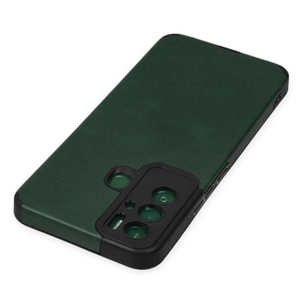 Tecno Pova Neo Loop Deri Silikon Kılıf - Yeşil 4
