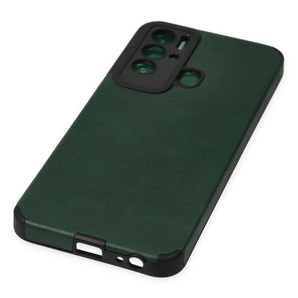 Tecno Pova Neo Loop Deri Silikon Kılıf - Yeşil 5