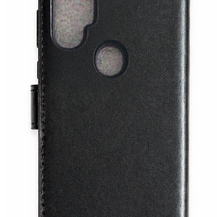 Tecno Spark 7 Pro Trend S Plus Kapaklı Kılıf - Siyah