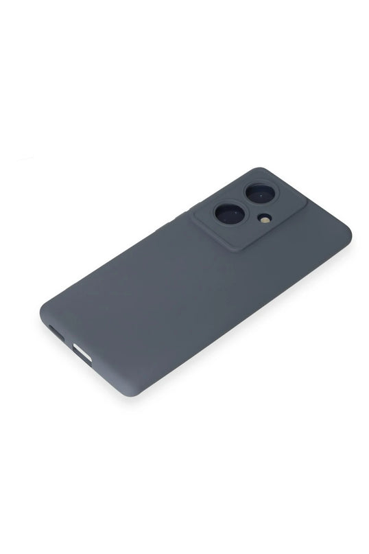 Vivo V29 Lite Nano içi Kadife Silikon Kılıf - Gri 4