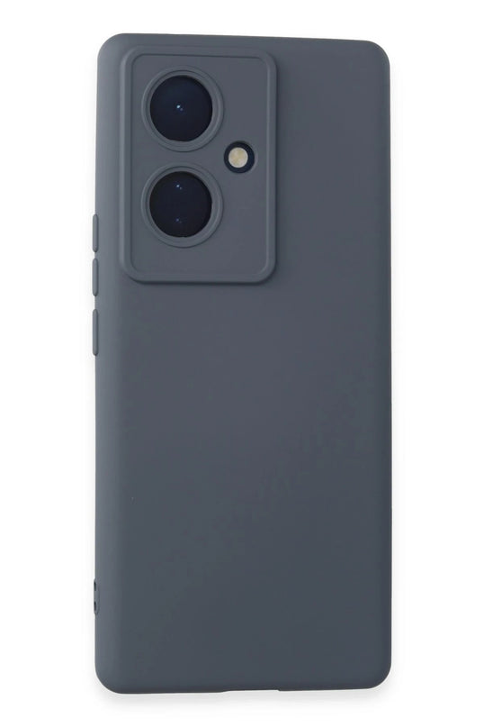 Vivo V29 Lite Nano içi Kadife Silikon Kılıf - Gri