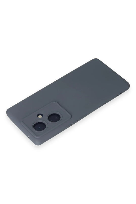 Vivo V29 Lite Nano içi Kadife Silikon Kılıf - Gri 3