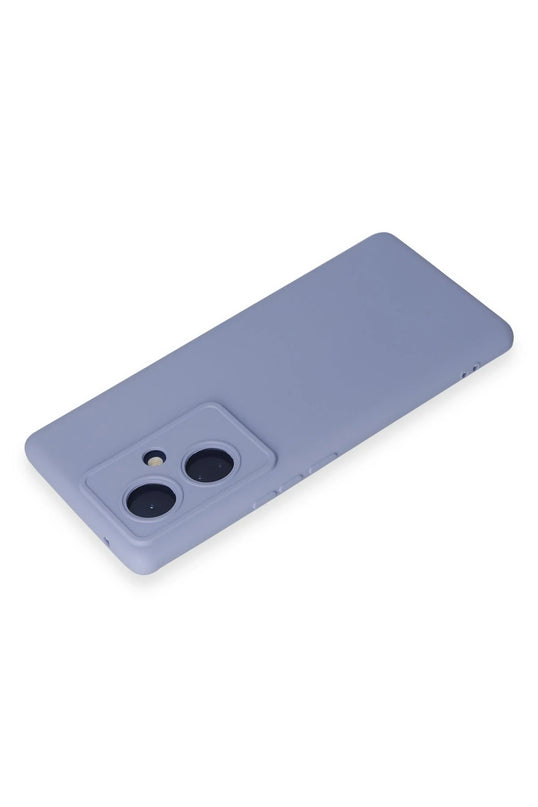 Vivo V29 Lite Nano içi Kadife Silikon Kılıf - Lila 3