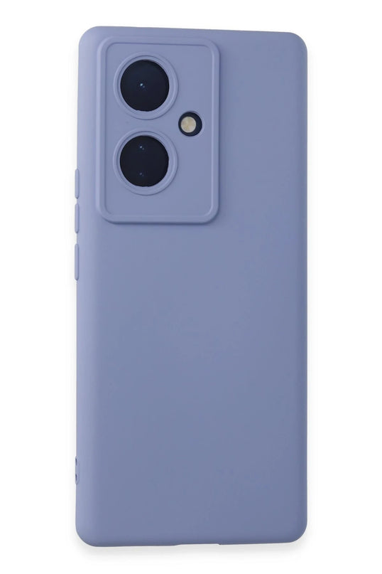 Vivo V29 Lite Nano içi Kadife Silikon Kılıf - Lila