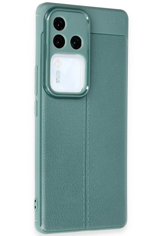 Vivo V30 5G Auto Focus Kapak Kılıf - Koyu Yeşil 3