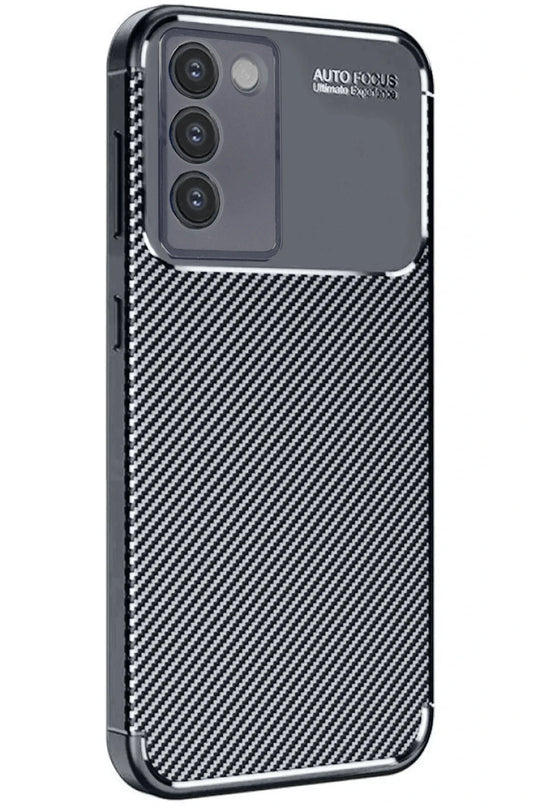 Vivo V30 Lite 4G Auto Focus Karbon Kapak Kılıf - Siyah