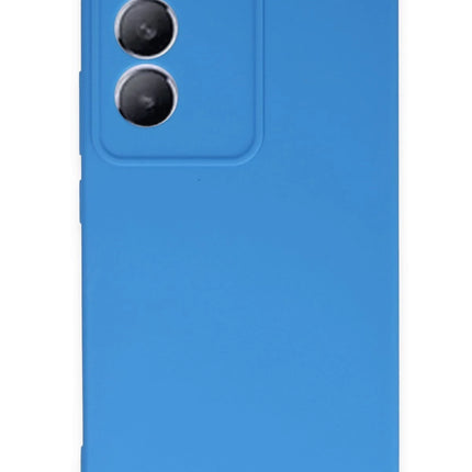 Vivo V30 Lite 4G First Silikon Kılıf - Mavi