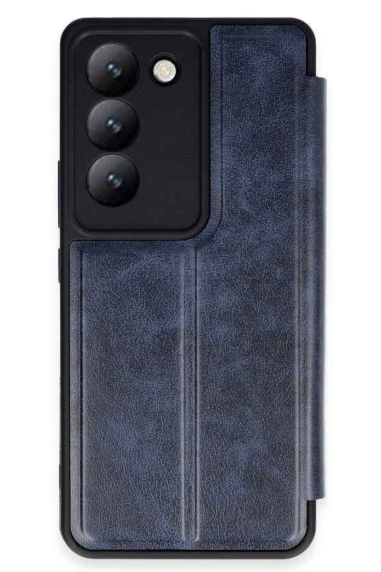 Vivo V30 Lite 4G Flip Cover Kılıf - Lacivert