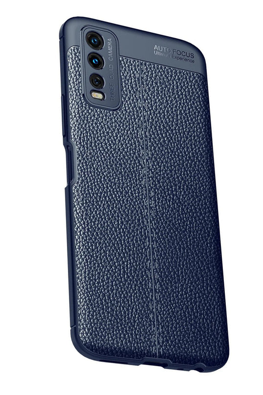 Vivo Y11S Auto Focus Kapak Kılıf - Lacivert