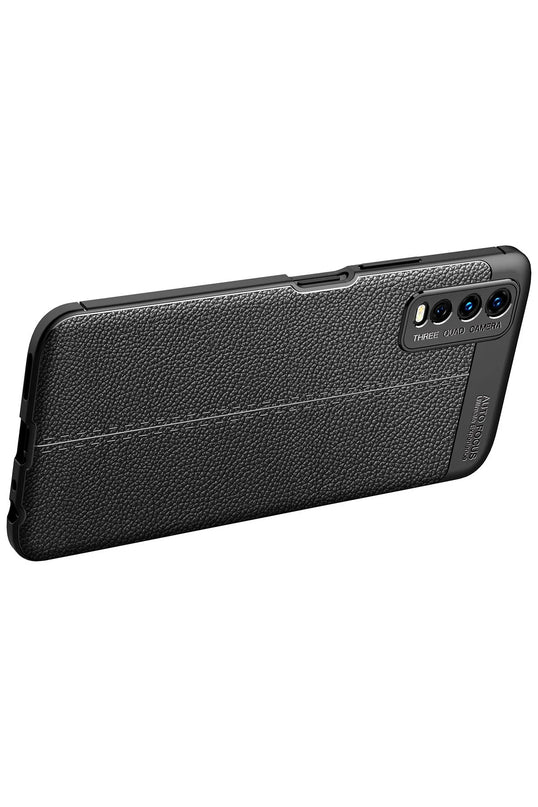 Vivo Y11S Auto Focus Kapak Kılıf - Siyah 4