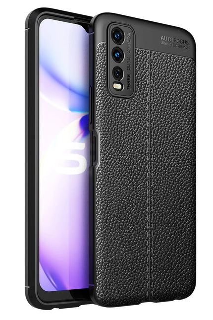 Vivo Y11S Auto Focus Kapak Kılıf - Siyah