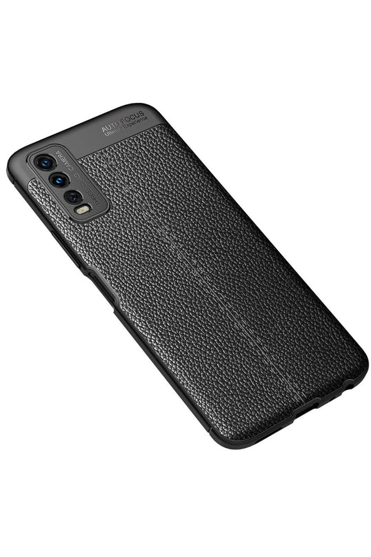 Vivo Y11S Auto Focus Kapak Kılıf - Siyah 3