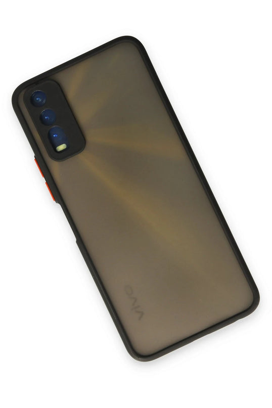 Vivo Y11S Montreal Silikon Kapak Kılıf - Siyah 2