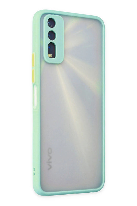Vivo Y11S Montreal Silikon Kapak Kılıf - Turkuaz