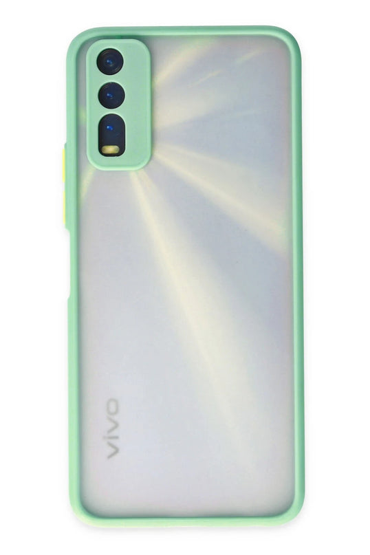 Vivo Y11S Montreal Silikon Kapak Kılıf - Turkuaz 2